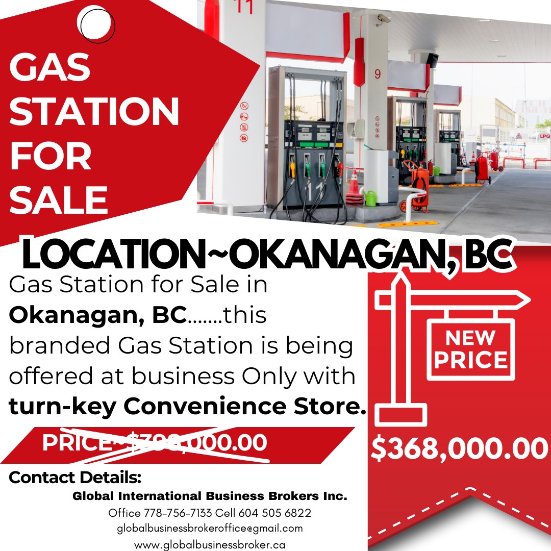 PRICE REDUCED! Turnkey Business Opportunity in Okanagan, BC